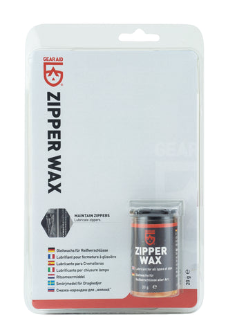 'Zipper Wax' 20g - Reissverschluß Pflege - Auf und Davon | Outdoor Equipment