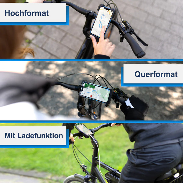 PhoneFix - Fahrrad Handyhalterung zum Befestigen am Lenker - Auf und Davon | Outdoor Equipment