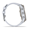 Steinweiss/Titanium Titan mit QuickFit-Silikon-Armband 26mm